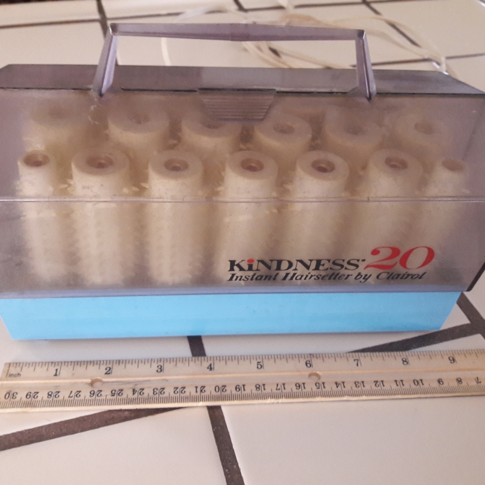 Vintage Clairol Kindness Hair Hot Rollers